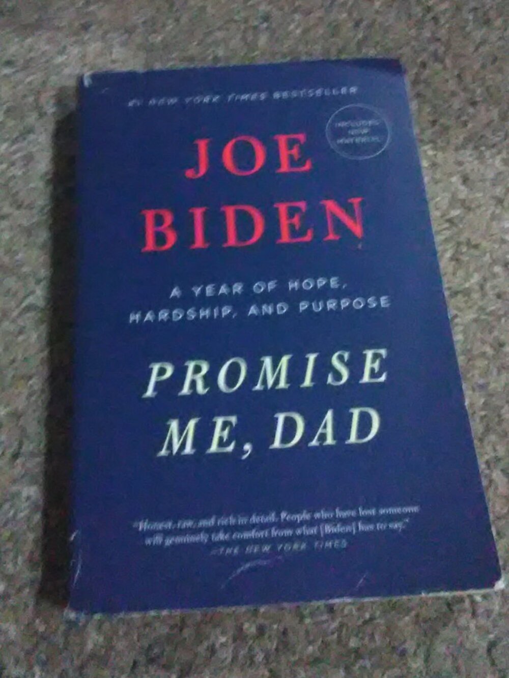 Chapterbook Promise me Dad